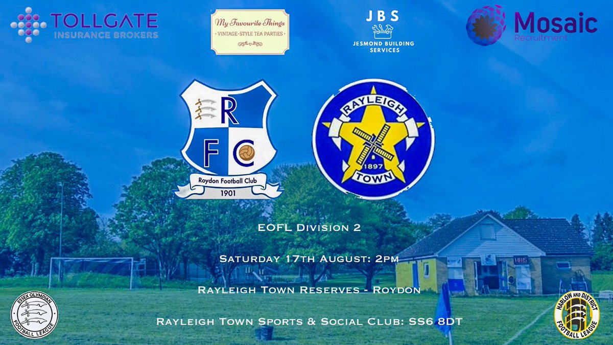 roydonfc's tweet photo. We have lift off for the 2024-2025 EOFL season 🚀 

The Saturday team begin their campaign away to @RayleighTownFC1 Reserves tomorrow in a tough looking game.

Full of excitement &amp; optimism for this season, we can’t wait!!

Up the Roydon!

🔵⚽️🔵⚽️🔵⚽️ https://t.co/NkRsAXMIPK