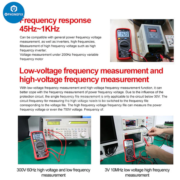 vipprogrammer_'s tweet image. UNI-T UT890C/UT890D+ #multimeters with LCD display . 🛠️

True-RMS Digital Multimeter for accurate readings
NCV &amp;amp; Continuity with acousto-optic indications 🔊
LIVE Function to easily distinguish live and neutral wires

#phonefix #diyfixtool #phonerpeair #TrueRMS #UNIT