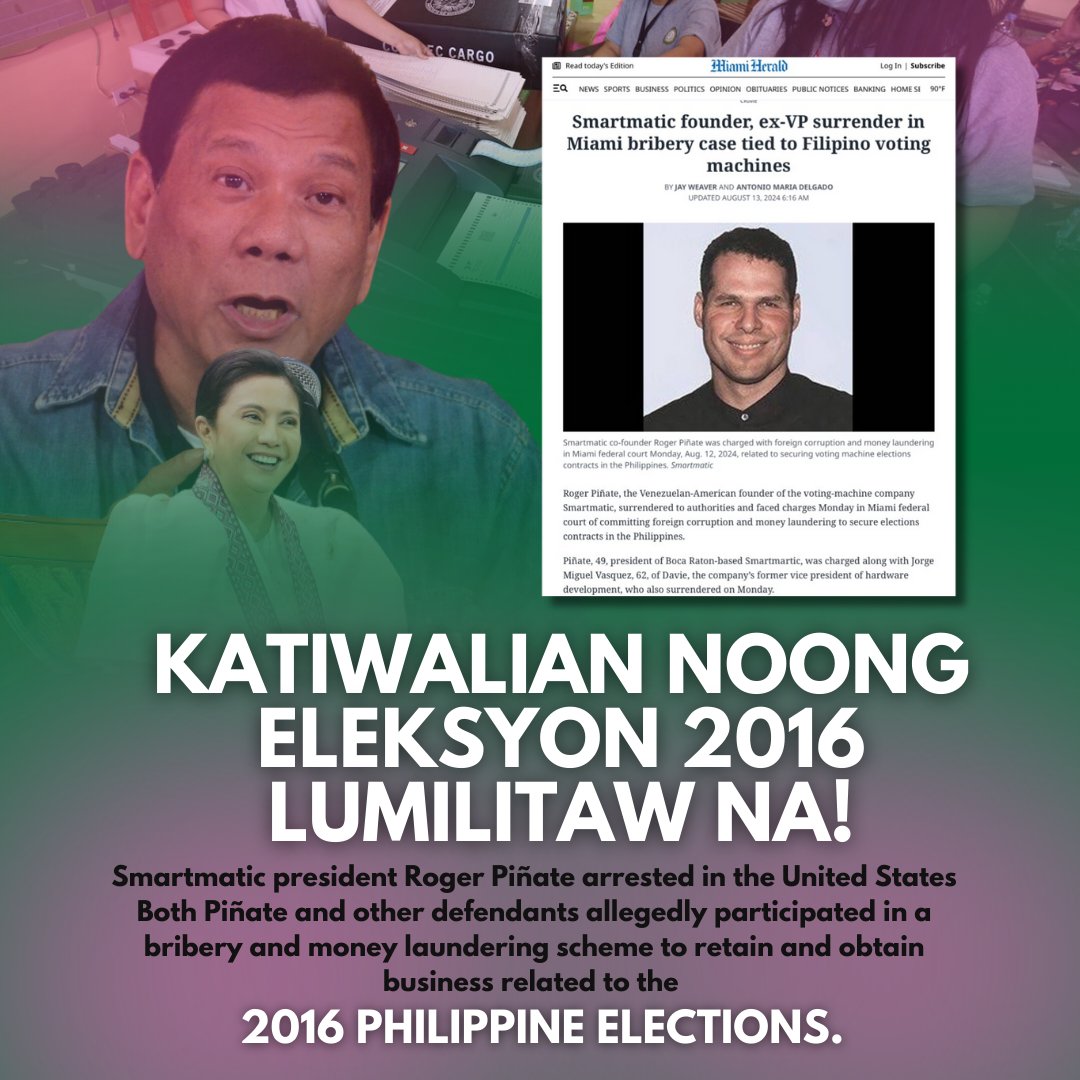 PHBardagulan's tweet image. Nasa exciting part naba tayo? 

Una si Quiboloy, sinundan ni Alice Guo, at Pogo with Harry Roque. Alam niyo ba ang nasa isip ko? 👊🌷

Lilitaw talaga ang katotohanan sa takdang panahon! #SmartmaticIssue