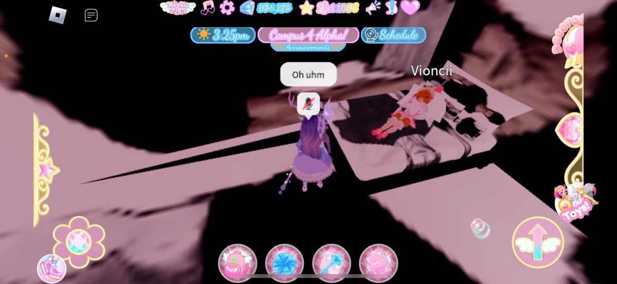 iinefficacious's tweet photo. Played in caca4 w/ influencers, devs and members of the RH community. It was really fun! Ended up getting barbie’s badge which was pretty cool! Shes actually super sweet 😊 #Royalehigh #RH #Caca4 #Campus4 #Roblox #ROBLOX #robloxrh https://t.co/UEsPKSjf2X