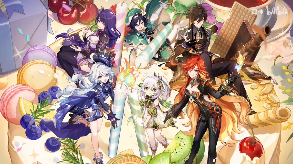 World1mpact's tweet photo. Genshin Archons Official Arts

#GenshinImpact #原神 #Nahida #Venti #Mavuika #Zhongli #Ei #Furina https://t.co/3nVi4A78Tv