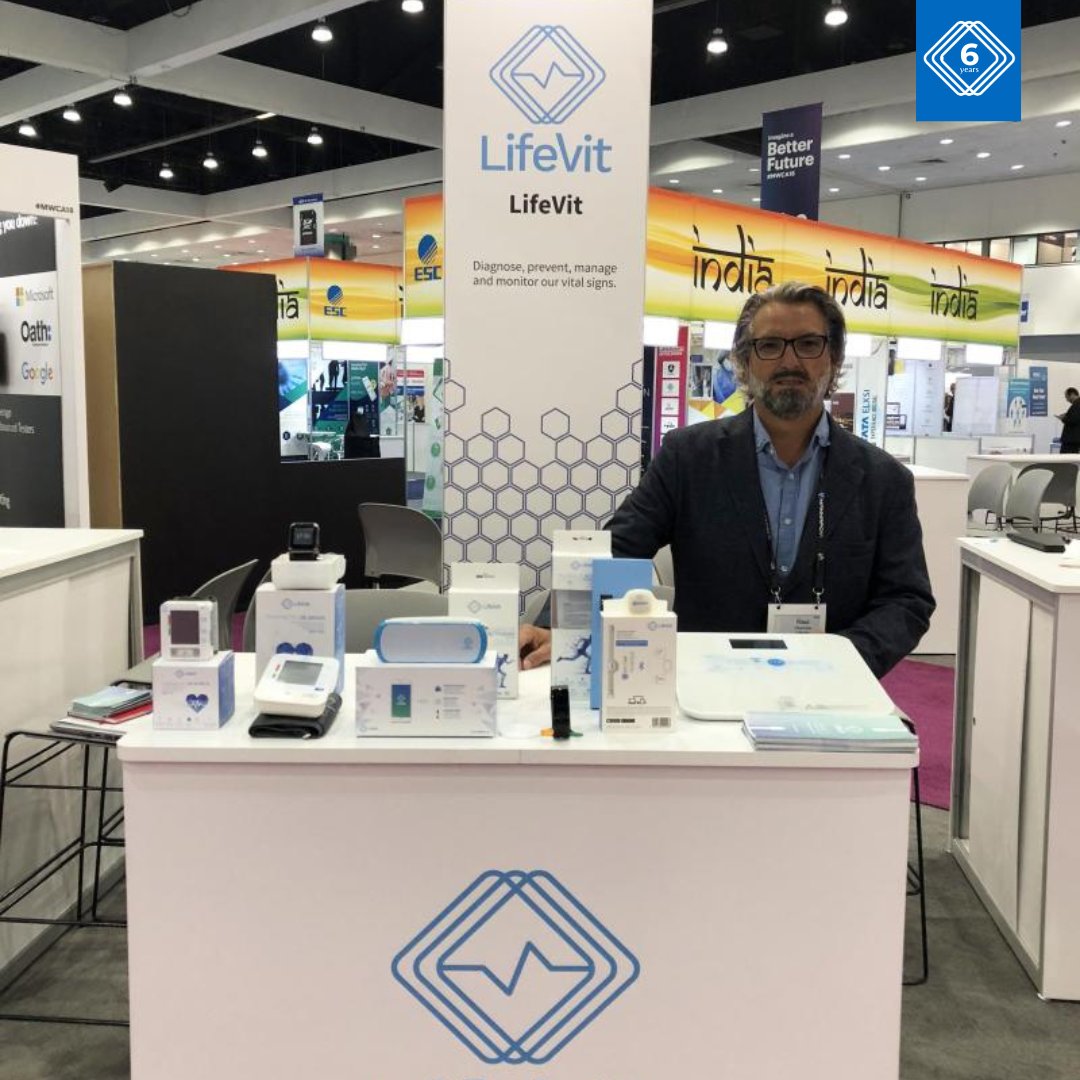 LifevitHealth's tweet image. En octubre de 2019, #LifeVit tuvo el honor de formar parte del #MWC2019 Americas en el vibrante Los Ángeles Convention Center. Este evento, fue una oportunidad increíble para mostrar nuestras soluciones innovadoras en salud digital y conectarnos con líderes de la industria.💙👩‍⚕️