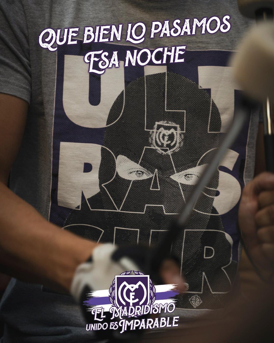 Que bien lo pasamos esa noche. El Madridismo unido es imparable. #LosQueNoSeVenden #UltrasRealMadrid