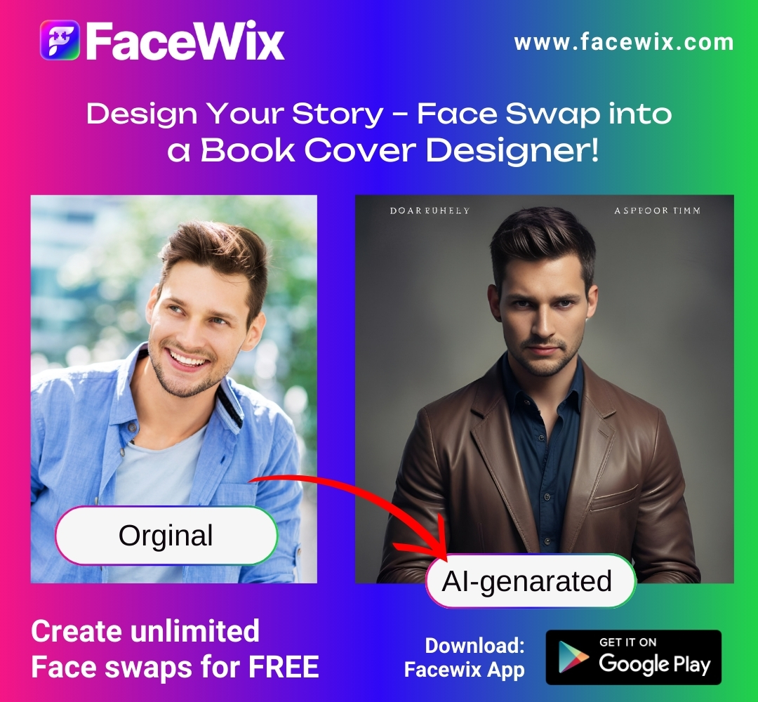 facewixofficial's tweet image. 📚 Unleash Your Inner Book Cover Designer! 🎨
🔗 Try Facewix Today facewix.com/see-magic/11152
Ever imagined your face on a bestselling book cover? With Facewix.
#BookCoverDesigner #CreativeSwaps #FaceSwapFun #Facewix #BookLovers