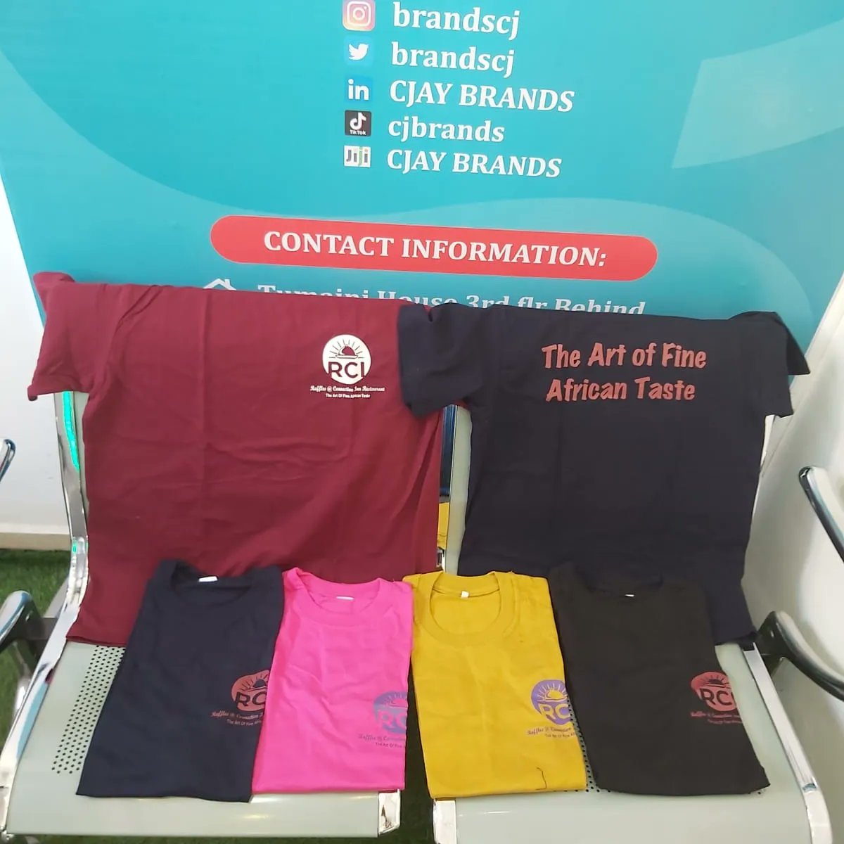 BrandsCj's tweet image. Custom-made #ChefUniforms Crafted for Top Chefs. Designed for perfection - Elevate your kitchen experience! Contact us today for orders on
☎️ Call/Text/Whatsapp 0723828823/0737266534 
info@cjaybrands.co.ke   cjaybrands.co.ke 
📌 We are located at Tumaini Hse 3rd Flr