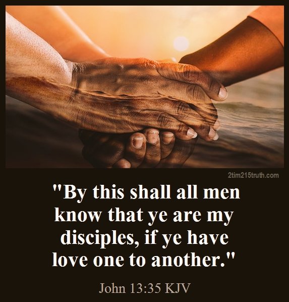 4showuright's tweet image. John 13
📖 34 A new cmdmt I give to you, that you l🫀ve one another; as I have l✝️ved you, that you also l🫀ve one another.
📖 35 By this all will know that you are #MyDisciples, if you have #love for one another.” {Grk. “to” = “for” ▪︎ “If” is conditional.}
John 13:34-35 NKJV