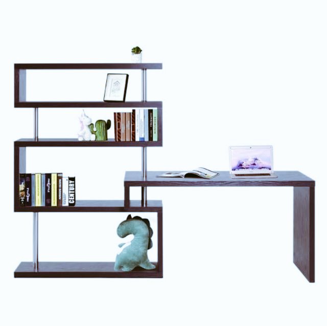 a2twproperties's tweet photo. So it's back with the home office project! We love this L shaped desk because it offers storage shelves as well. Think of it as an all-in-one desk. Best part? It rotates, so you can either have it as frame 1 or 3. 

🟢 Material: wood and metal
🟢 Color: W&amp;B

🟢 Price: N125,000 https://t.co/rlT7g43f7j