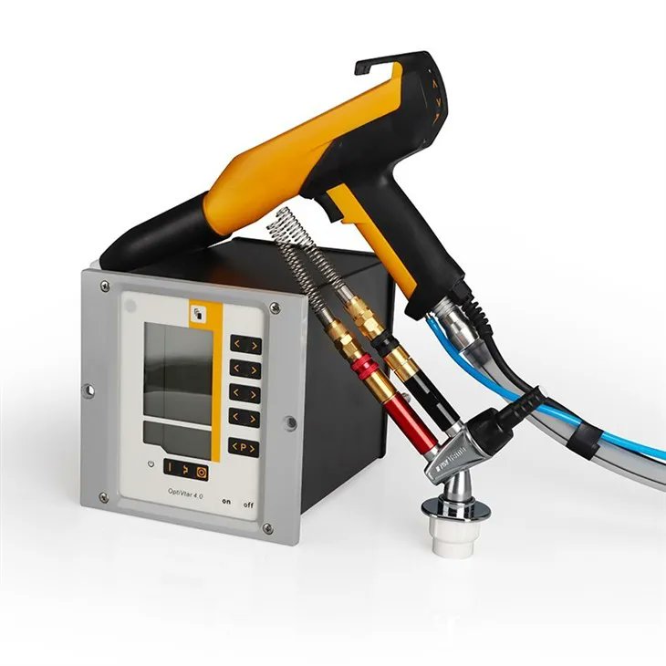 ZhejiangOunaike's tweet image. Revolutionary Gema spray control system: efficient, precise, eco-friendly. Boosts productivity, reduces waste. 🌟🎨🌍 #PowderCoating #SprayControl