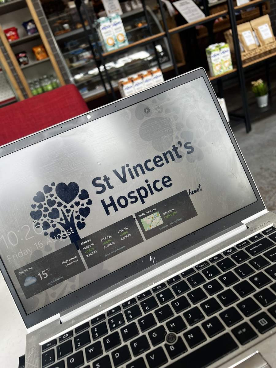 Starting my Friday with a bit of remote focus before joining our fantastic partners Taylor Wimpey West Scotland for their Summer Day. 

Looking forward to having the opportunity to thanking them for their continued support of <a href="/StVincentsHosp/">St. Vincent's Hospice</a> 

#Partnership #CEO #Hospice #Care