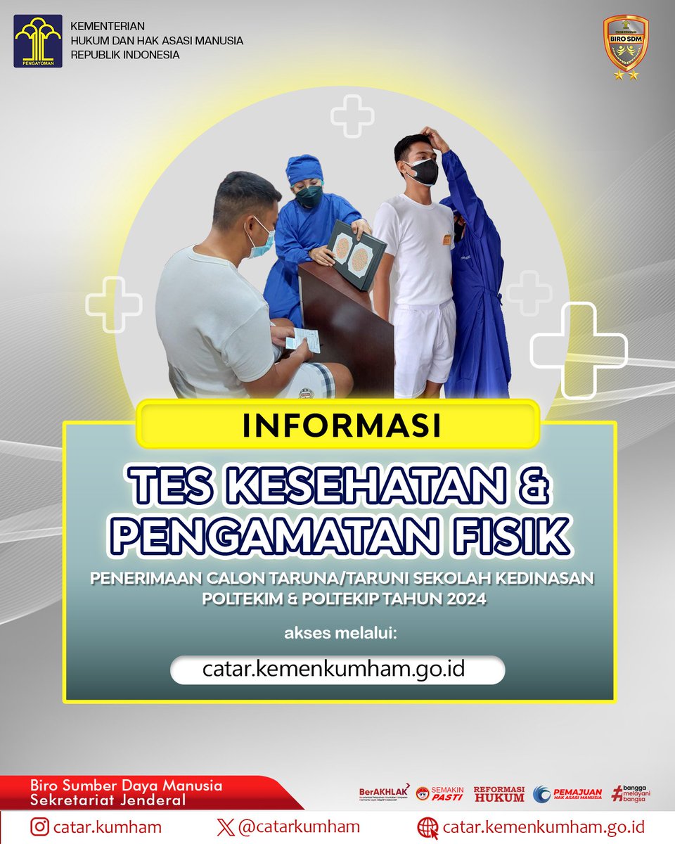 SELEKSI CATAR KEMENKUMHAM tweet media