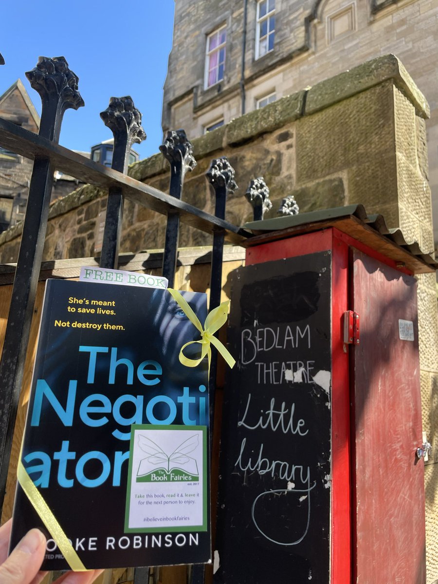 Jennifer (@jennife09761350) on Twitter photo This book fairy is sharing a copy of #TheNegotiator by #BrookeRobinson! Who will be lucky enough to find this book?
#ibelieveinbookfairies #VintageBookFairies #BookFairyProofs #BookFairiesinCrime #CrimeFic #CrimeFiction #ReadCrimeFiction #CrimeNovel #Edinburgh <a href="/Brookewrote/">Brooke Robinson</a> This book fairy is sharing a copy of #TheNegotiator by #BrookeRobinson! Who will be lucky enough to find this book?
#ibelieveinbookfairies #VintageBookFairies #BookFairyProofs #BookFairiesinCrime #CrimeFic #CrimeFiction #ReadCrimeFiction #CrimeNovel #Edinburgh <a href="/Brookewrote/">Brooke Robinson</a>
