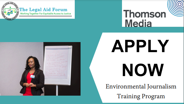 Exciting Opportunity!

Are you an accredited Rwandan journalist working in Rwanda? Are you interested in enhancing your skills in Environmental Journalism and Media Laws? This opportunity is perfect for you!