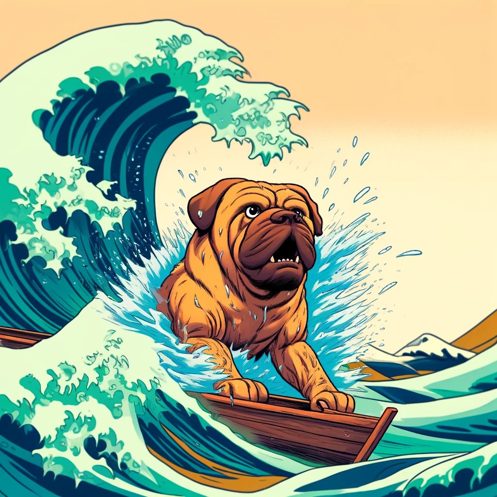 slobbameme's tweet photo. #SLOBBA Riding the ups and downs of heavy seas. https://t.co/dtnX3dz6eb