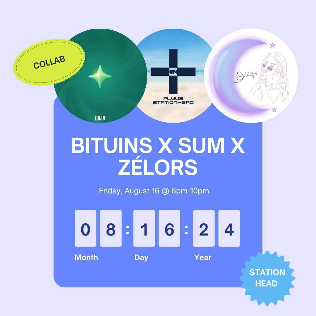 BILIB_VST's tweet photo. Sum, Bituin, and Zélors are teaming up to bring the Summotion to Stationhead! Tune in, feel the karma, and say whatcha wanna say as we vibe together!
#BILIB #BITUINS #SWWS #ZÉLA #ZÉLORS #ZÉLA_KARMA #PLUUS #PPOPRISE https://t.co/wzUgtTTErB