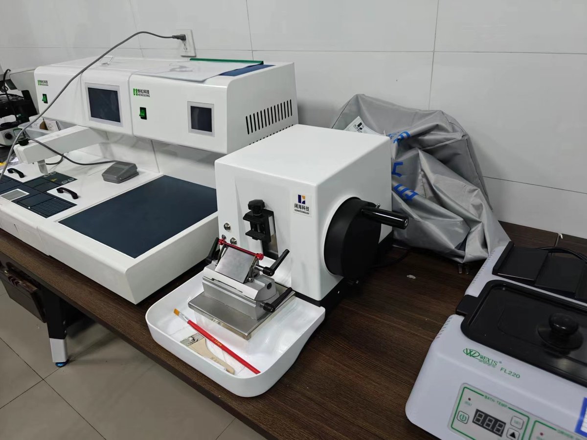 Kuohai_Medical's tweet image. These equipments are designed with precision and innovation, aiming to provide accurate and reliable analysis for pathological studies. Ensuring efficient sample processing and clear diagnostic results.
#microtome #tissueprocessor #tissuestainer #tissueembeddingstation #pathology
