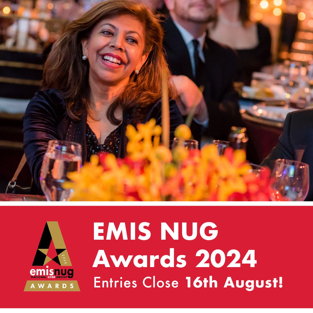 Entries Close TONIGHT🏆

Birmingham Library 13th September. 

Hosted by Rugby Star and Qualified Doctor - Jamie Roberts! 

Nominate the people &amp; providers who help improve patient care. 🫶🏽

🍀Finalists announced next week

lnkd.in/d9a6UdrF

#emisnug2024 #GP #Healthcare