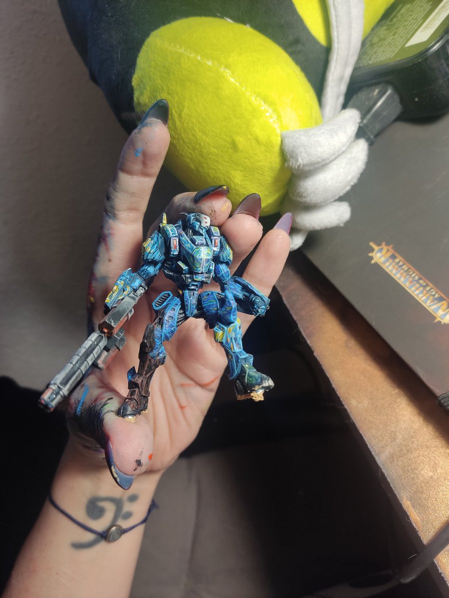 Mandarmina40K's tweet photo. A falta de la peana, reto conseguido
10 horas de trabajo en el último día posible
#infinitypaintcontest
#infinitypeoplechoice https://t.co/yFCfeW7etR
