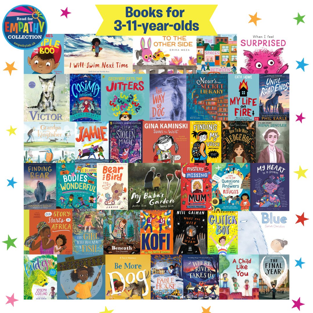 EmpathyLabUK's tweet photo. Find our ‘Don’t Hate, Educate’ recommended reads in the #ReadforEmpathy collection. The world's leading authors &amp; illustrators have created these powerful titles to educate, inform and enrich the lives of children and young people.
 ‼️CONT. IN THREAD https://t.co/DIwEZ5c1kH