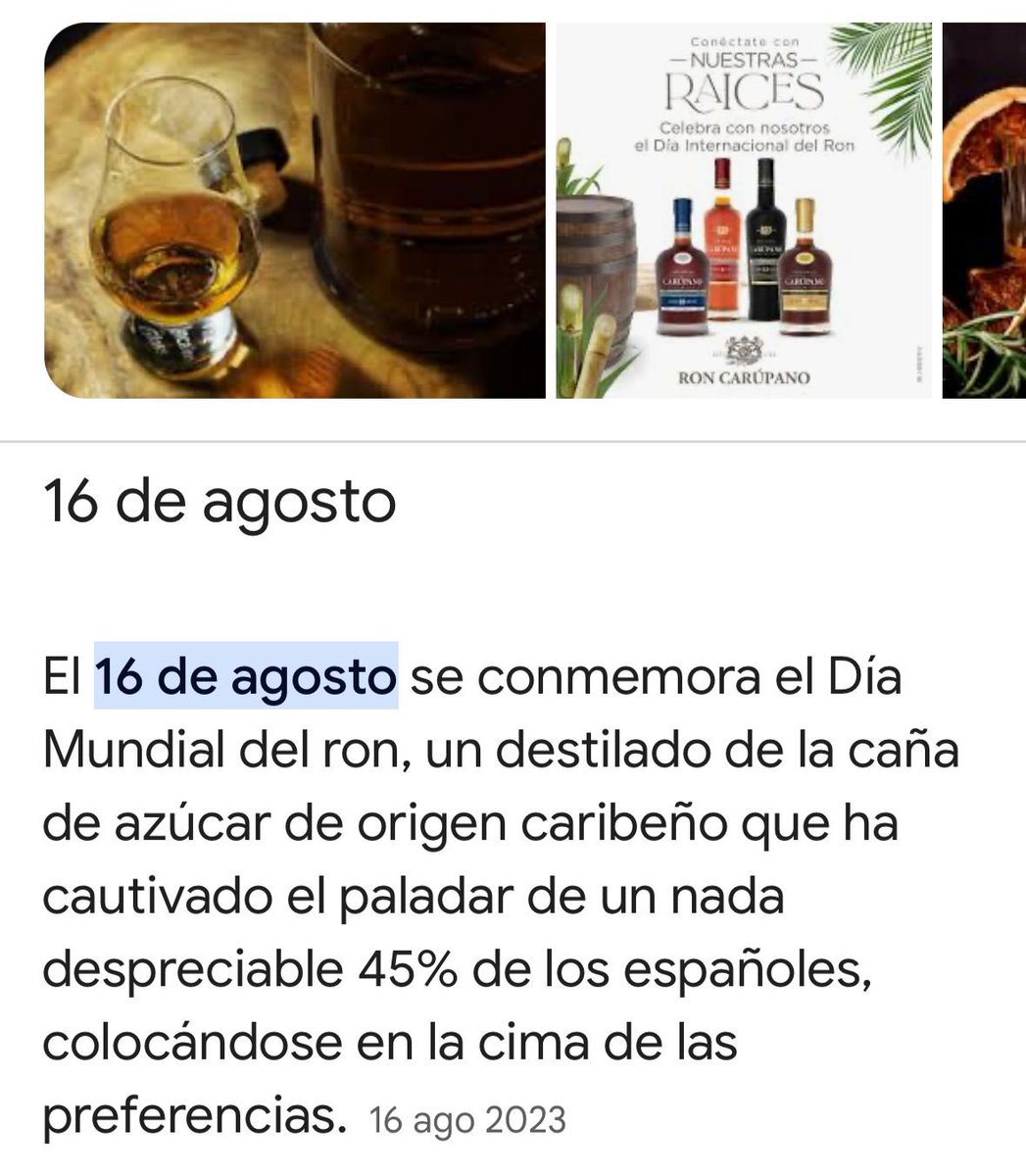 Sin presión, pero es Viernes y día mundial del ron