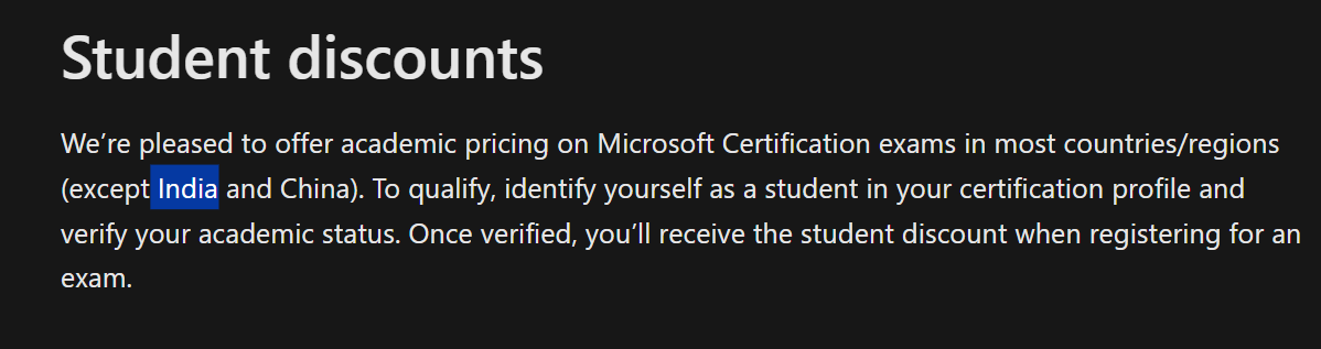 Even <a href="/MicrosoftLearn/">Microsoft Learn</a>  is doing this😐