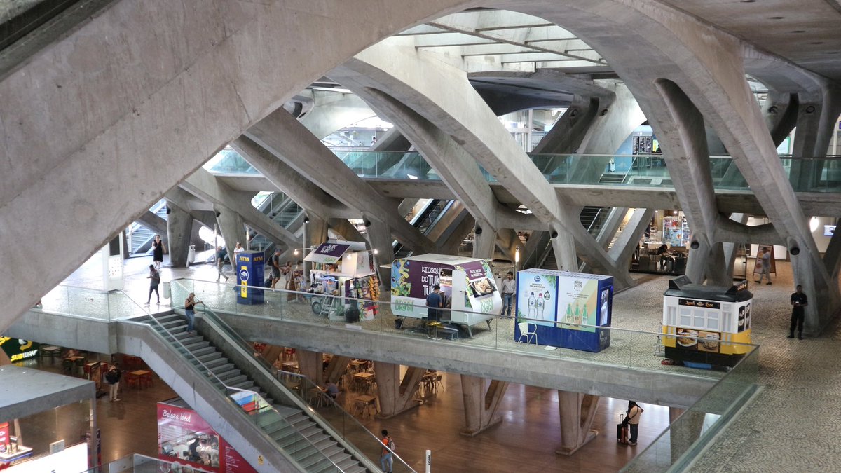 Cactustaro's tweet photo. 初カラトラバ、オリエンテ駅
異星生物の骨格のような造形、地下のシリンダーがよりSF感を醸し出していて個人的に結構好きだった https://t.co/JAePgS4INg