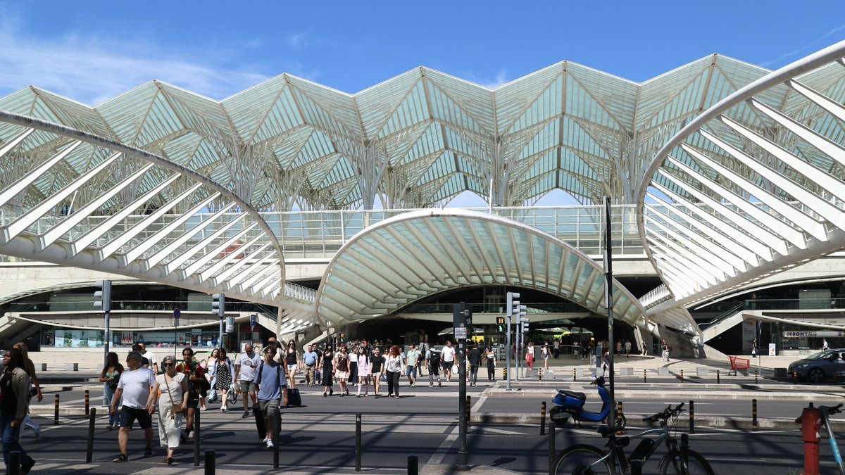 Cactustaro's tweet photo. 初カラトラバ、オリエンテ駅
異星生物の骨格のような造形、地下のシリンダーがよりSF感を醸し出していて個人的に結構好きだった https://t.co/JAePgS4INg