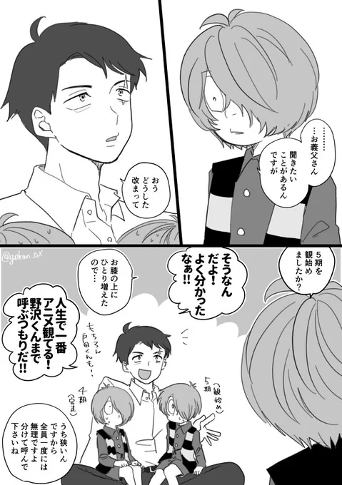 【ゲ謎】水木と4期と5期と6期鬼太郎
クロスオーバーです。謎時空 
