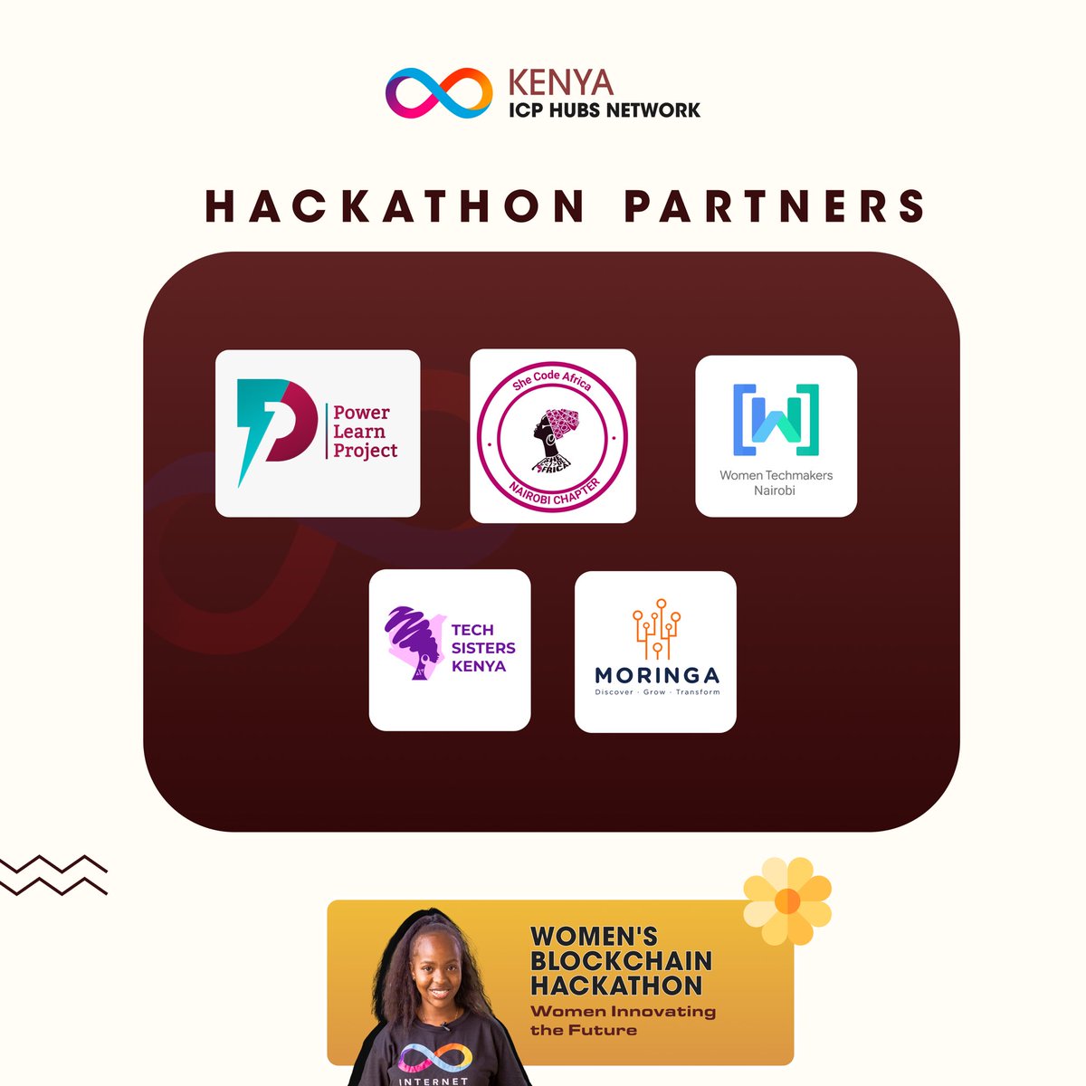 ✨ We’re excited to introduce the amazing partners for our Women Blockchain Hackathon! 🚀 

Together with these organizations, we are using this hackathon to drive the future of Web3 and empowering women in tech. Let’s show them some love! 💪👩‍💻

🧵
#WomenInBlockchain #Web3