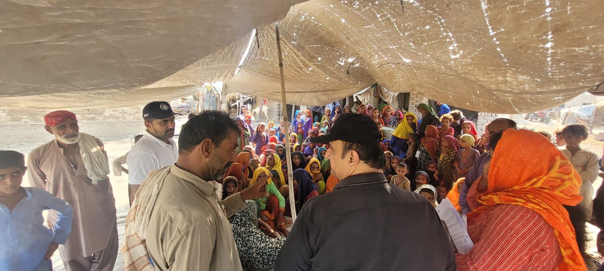 Climate change - impacts on women &amp; children!
Dadu, with a population of 1.7m, is one of Sindh province’s most disaster-prone districts, suffering from recurrent floods that damage infrastructure, agriculture, and livelihoods.
Read More: bit.ly/3YLLFMw
##ActForHumanity