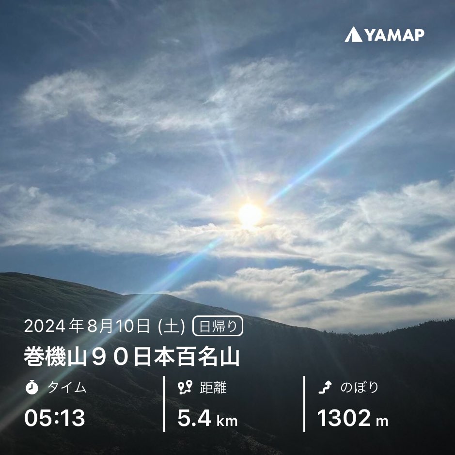 lovelyalchemist's tweet photo. 巻機山９０日本百名山 https://t.co/YorPP8E0wr #YAMAP #山歩しようGet Inspired https://t.co/qSSRYUKMxE