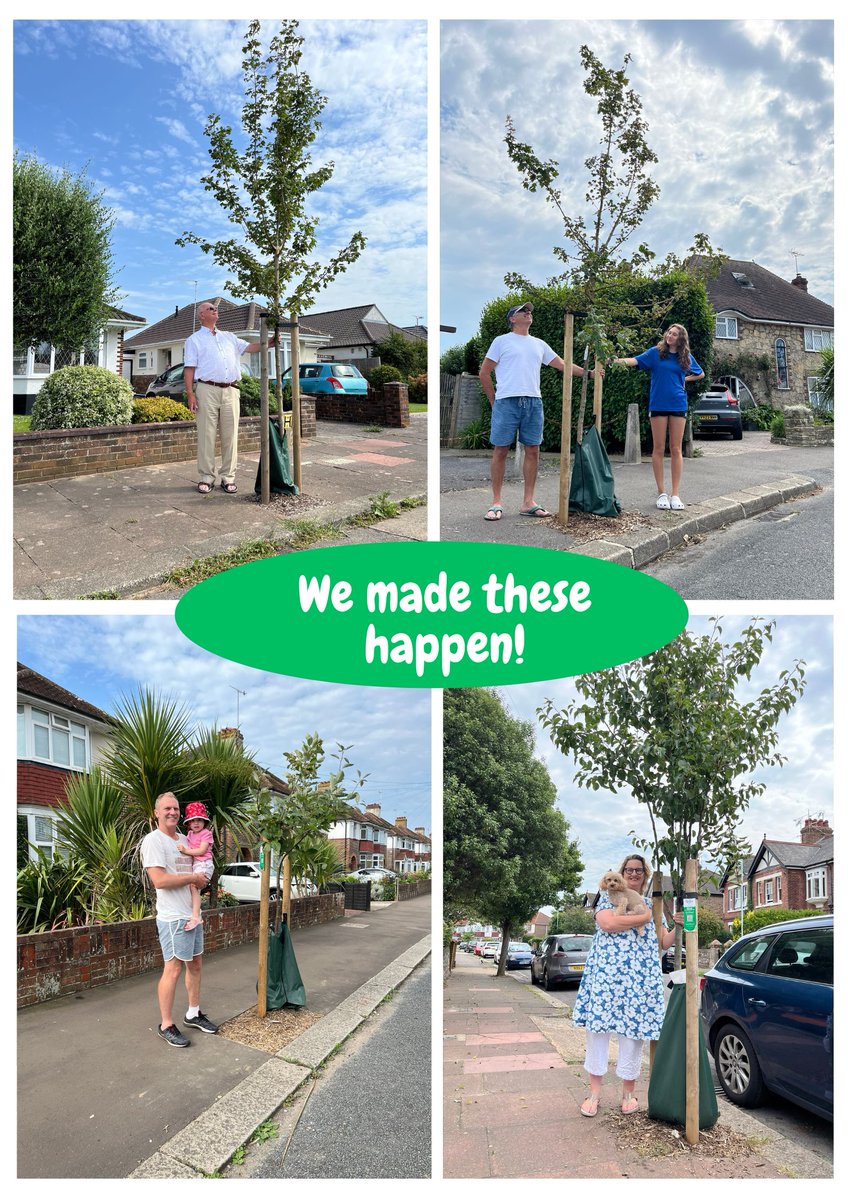 Trees for Streets (@treesforstreets) on Twitter photo Local residents planting shade⛱️🌳
New street trees have been popping up all over the seaside town of #Worthing thanks to the support of local residents and businesses 🙏
We've been delighted to work with <a href="/adurandworthing/">Adur & Worthing Councils</a> Council help make their town a greener place to live. Local residents planting shade⛱️🌳
New street trees have been popping up all over the seaside town of #Worthing thanks to the support of local residents and businesses 🙏
We've been delighted to work with <a href="/adurandworthing/">Adur & Worthing Councils</a> Council help make their town a greener place to live.