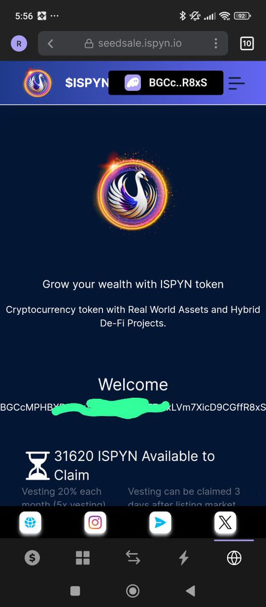 Ispyn_official's tweet photo. Kept going guys !!!
The seedsale will reached the top ATM
#ispyntoken #bestrwa #ispyn #xboard https://t.co/ptSoxbY2NQ