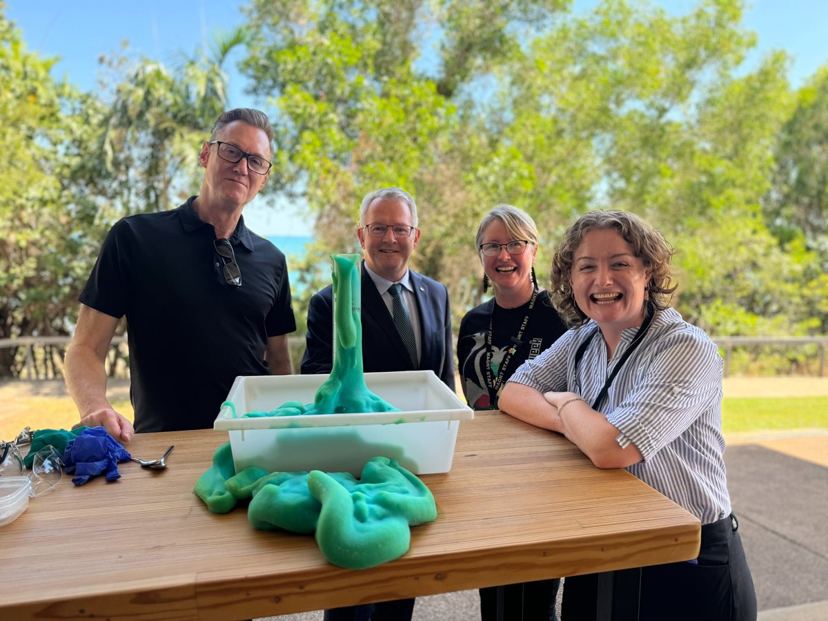 We just launched MAGNT's new STEAM (Science, Tech, Engineering, Arts, Maths) program!  Adam Worrall &amp; Bill Townsend from <a href="/inpexau/">iTest</a> emphasised its role in Territory-focused education. Dr. Kirsti Abbott &amp; Caitlin Conway highlighted key partnerships. 🧪💚  <a href="/inpexaustralia/">INPEX Australia</a>