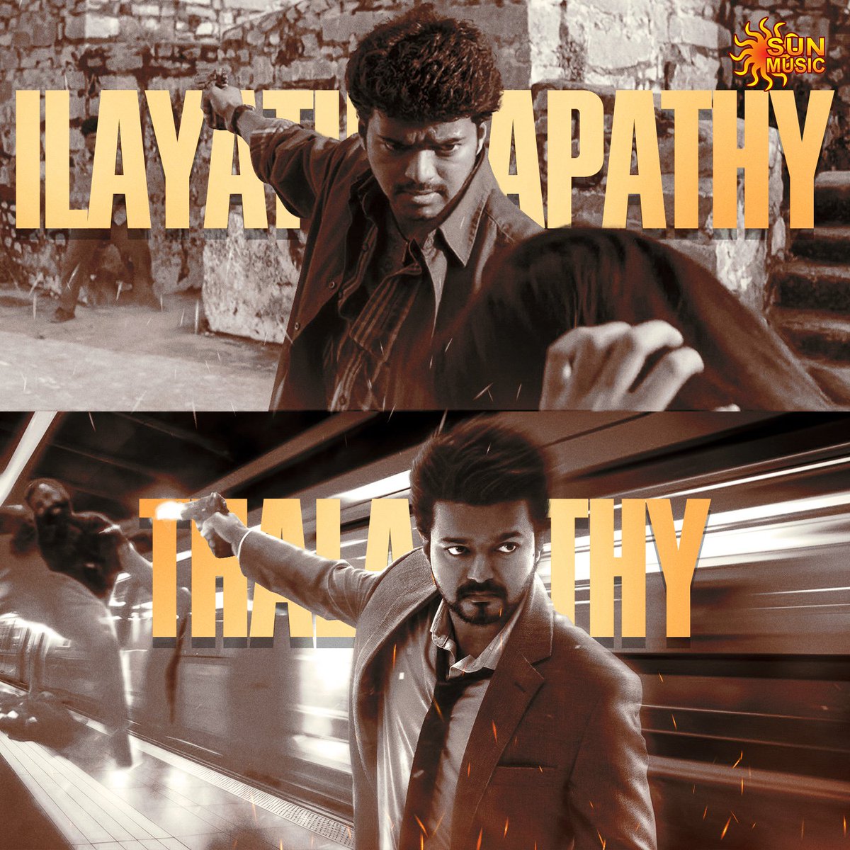 SunMusic's tweet photo. The G.O.A.T🔥 @vp_offl

#SunMusic #HitSongs #Kollywood #Tamil #Songs #Music #NonStopHits #Vijay #ThalapathyViijay #TheGreatestofAllTime #GOAT https://t.co/GcmuBUP7bC