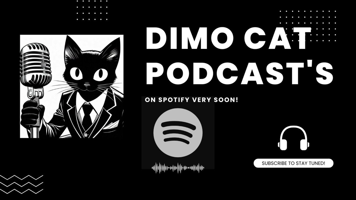 dimocatneworder's tweet photo. 🚨 DIMO CAT is now on Spotify! 🎧 Stay up to date with all the latest news about our project with exclusive content and hot updates. Our debut is coming soon, so follow our channel and don't miss a thing! 🚀 #DimoCat #Spotify #CryptoNews

https://t.co/sPlUG0zOhp https://t.co/A9aooKjDAF