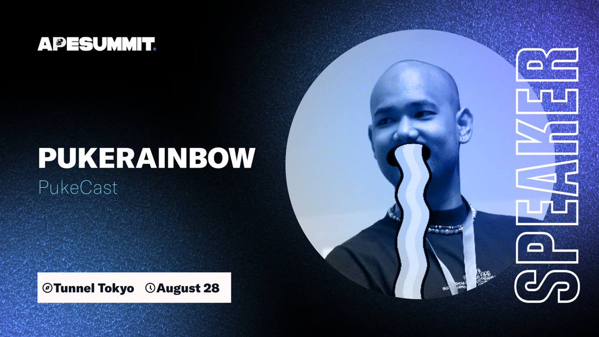 pukerrainbrow's tweet photo. Glad to be puking at #APESUMMIT during @WebX_Asia
See you guys in 2 weeks 🤮🌈 https://t.co/ksv3H63wUy