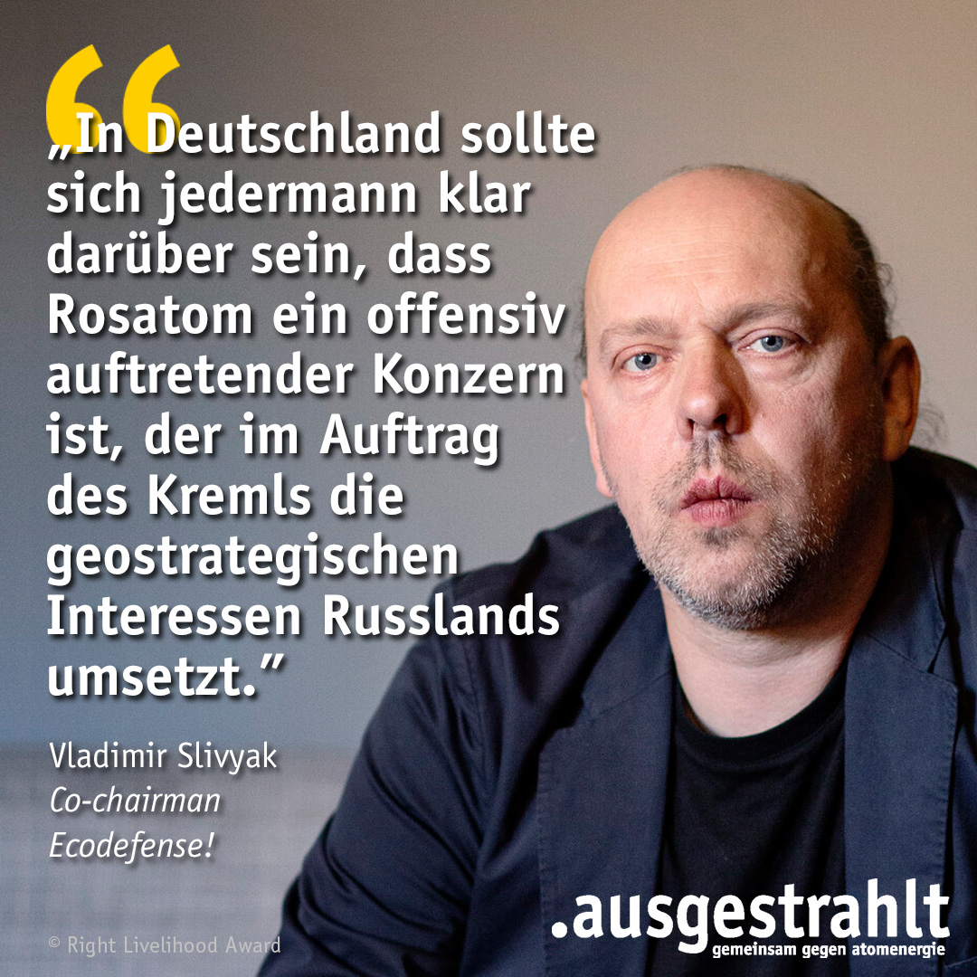 📢Mahnwache am 19. August, 7 Uhr vor Brennelementefabrik #Lingen - wieder 🇷🇺 Uranlieferung via Rotterdam / <a href="/VladimirSlivyak/">Vladimir Slivyak</a> warnt vor #Rosatom / Urangeschäfte mit Russland dürfen kein Alltag werden!

👉Zur PM: ow.ly/BG5V50SZ25F