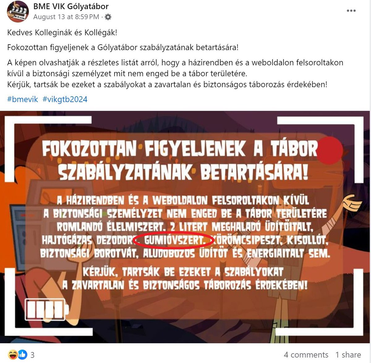 mefiblogger's tweet image. Rugós kést, bicskát, lőfegyvert ezek szerint be lehet vinni, de 2l-nél több üdítőt és gumióvszert semmiképpen. Ezt fotó nélkül is megmondtam volna, hogy valami idióta faszi találta ki. 😅