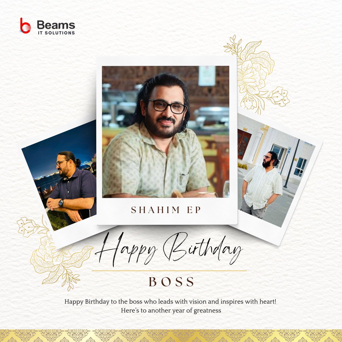 beamsits's tweet photo. Happy Birthday to the boss who leads with vision and inspires with heart! Here’s to another year of greatness✨ https://t.co/0q6PU29a0t