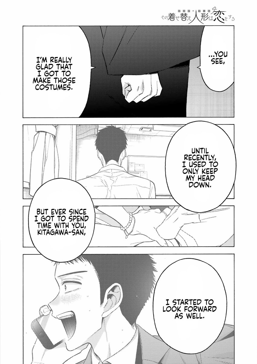 Manim_Asg's tweet photo. It makes me just so happy to see Wakana saying to Marin  how she changed his life, how he loved every second of their time together ❤️ https://t.co/h9AzOhaAeo