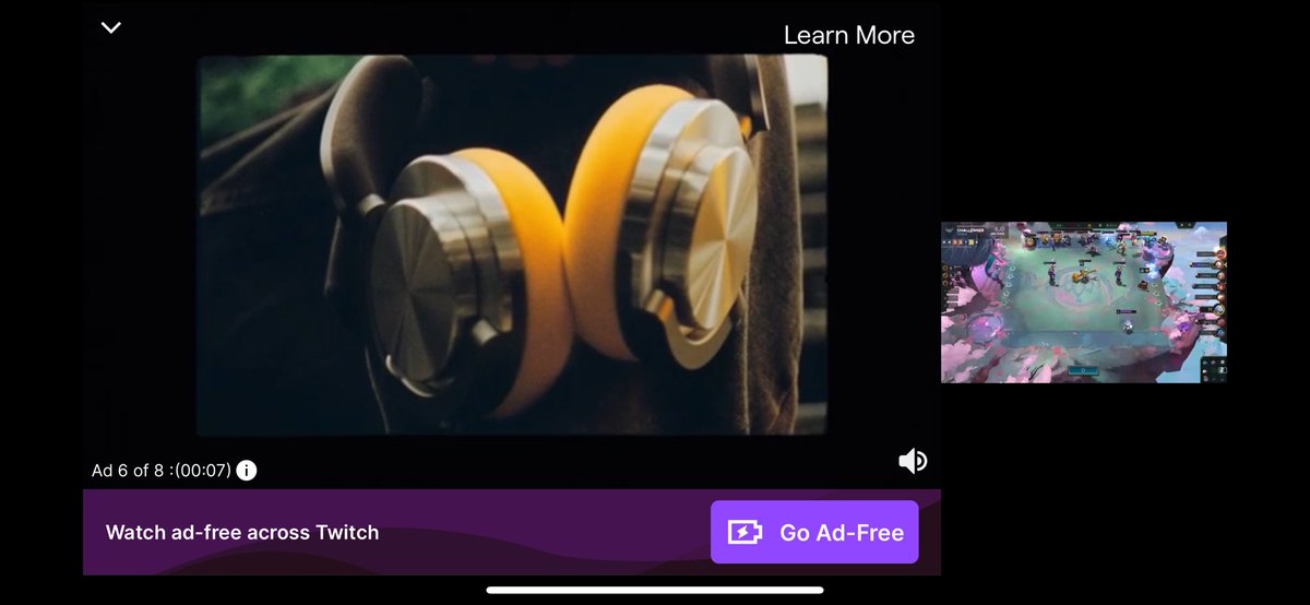 closedmikeday's tweet photo. . @Twitch ads becoming unbearable 4 minutes of ads in the middle of stream and overlay ads. https://t.co/iKZDgG7S4W