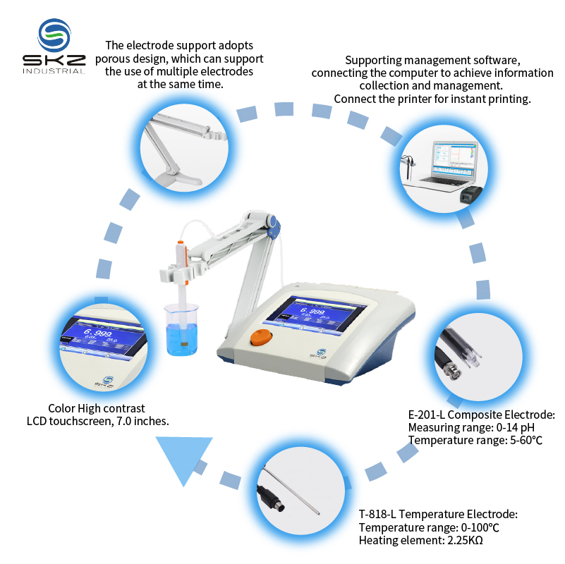 SKZ_Stella's tweet image. pH600L pH Meter
Automatic/Manual temperature compensation ensures accurate results.
Selectable pH buffer groups, including NIST, DIN, GB.
Multi-reading feature allows auto-read, timed-read and continuous-read.
1-6 points calibration with Standard Recognition.
#phmeter #phtester