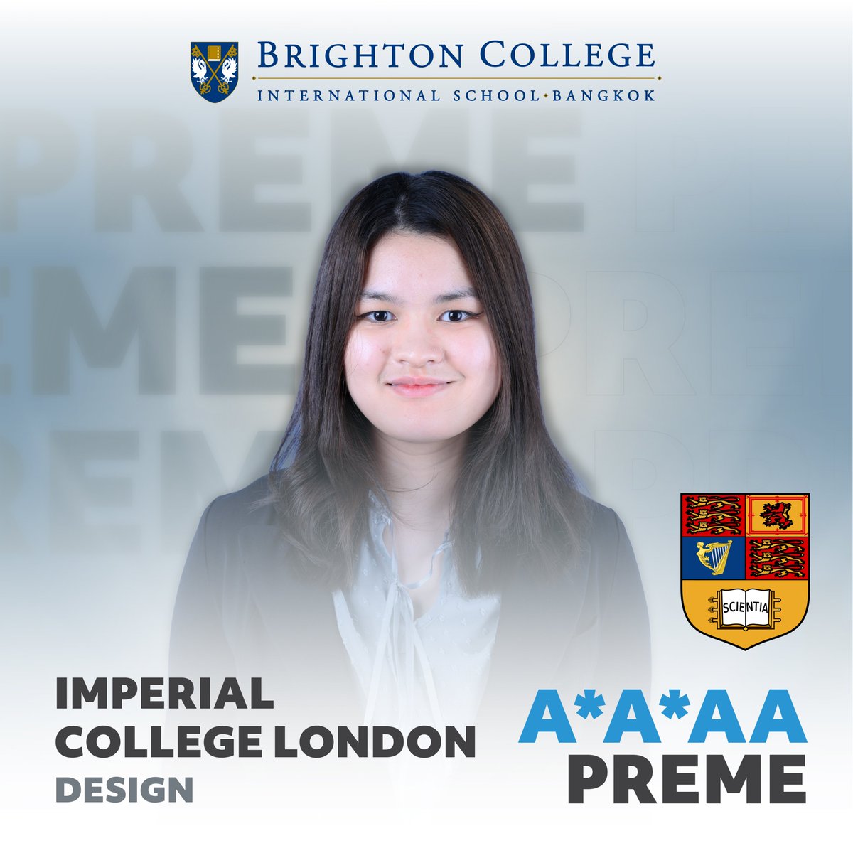 We are delighted to report that following on from the achievements of previous years, it has been another year of great success for Brighton College Bangkok’s leavers.