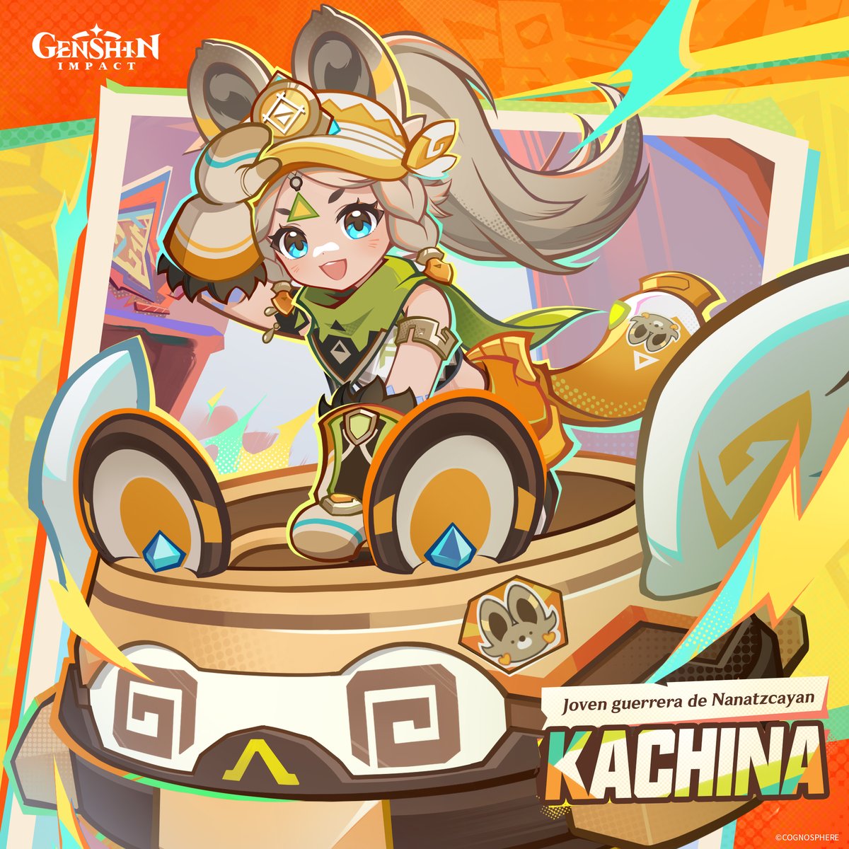 weferide's tweet photo. Siguiente parada del viaje: ¡Natlan!
¡Viajaré junto con #Kachina!

Natlan, la nueva nación de Genshin Impact, se lanzará oficialmente el 28 de agosto.
▼ Prepara tu viaje a Natlan
https://t.co/hKGIyrLPWd

@genshinimpactes
#VástagosdelEco #NatlanImpact

https://t.co/0sDnqr1gO1