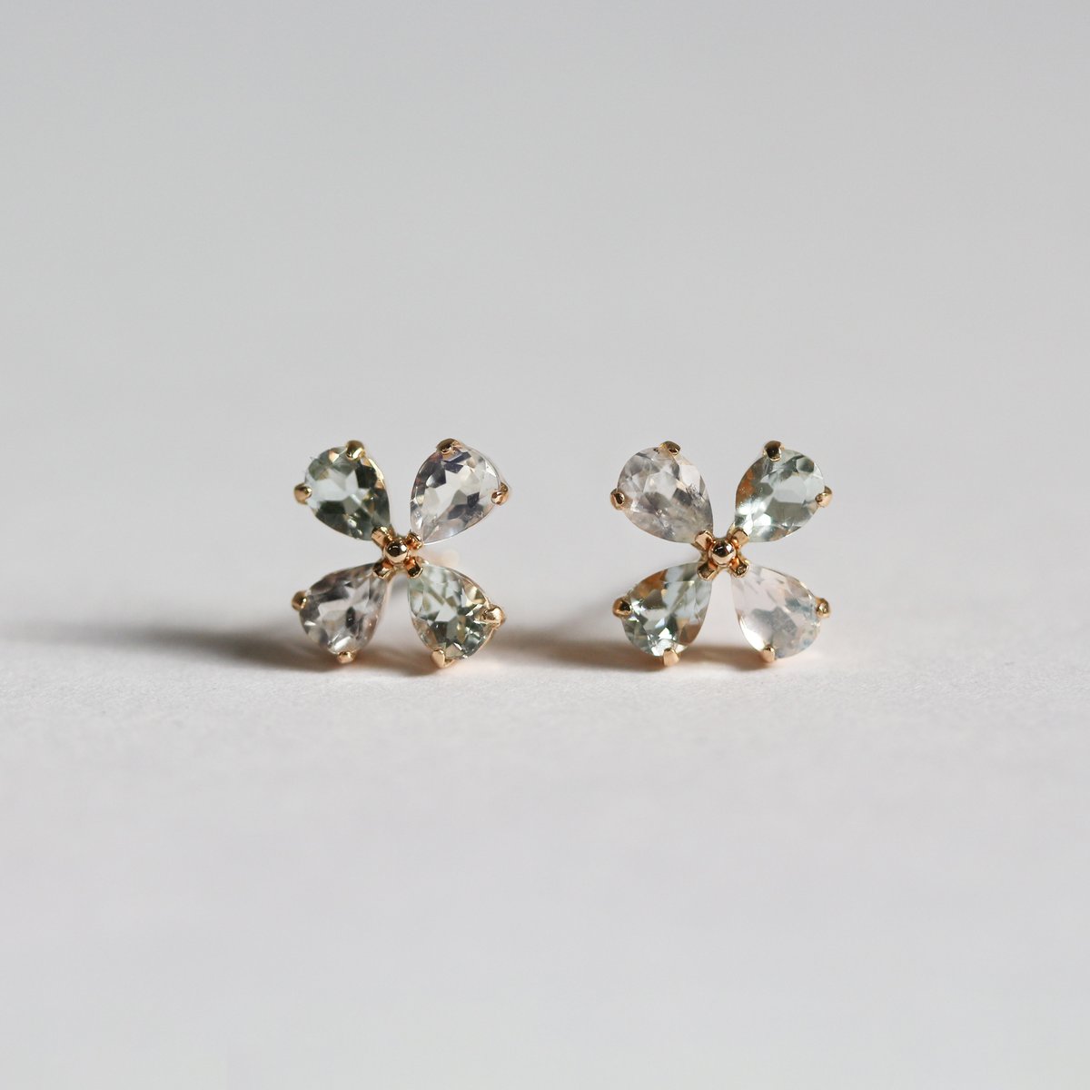 ロゴ＆フラワー バイカラー ピアス cui-cui ONLINE SHOP on X: 