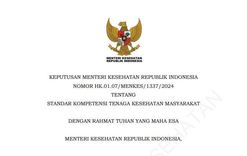 dosenkesmas's tweet photo. Alhamdulillah satu turunan kebijakan terkait Tenaga Kesehatan Masyarakat sudah di Kepmenkes kan. https://t.co/Xs5d8s6x0k
