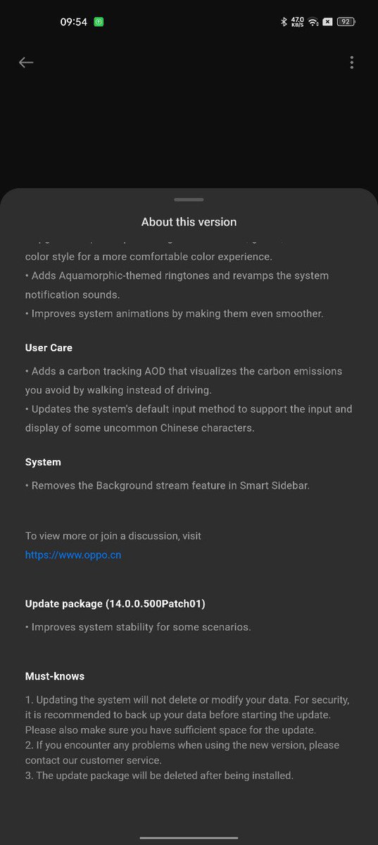 fabrizio_degni's tweet photo. What a news! My #CN #OPPOFindX3 White Edition is downloading the #ColorOS14!

#OPPO https://t.co/Mm9glWxx7A