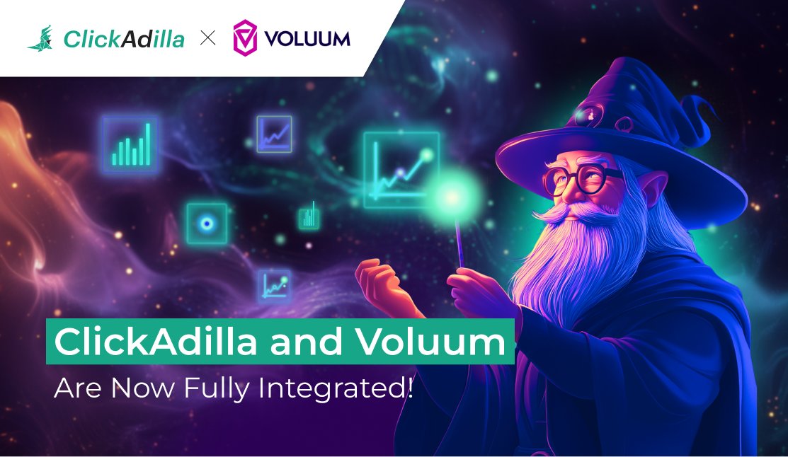 Clickadilla1's tweet photo. ๐ Big News! ClickAdilla is now fully integrated with Voluum!
๐ฅ Read More >> https://t.co/I4MVGw1e8C
#AdTech #Marketing #ClickAdilla #Voluum https://t.co/k2LrNtRgw5