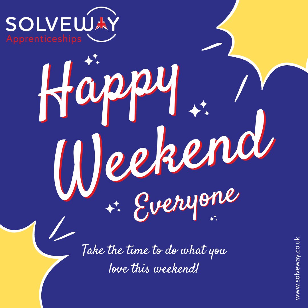 ☀️ It’s been a hot week at work, and we hope you’ve all accomplished loads! Now it’s time for a well-deserved break. Enjoy your weekend, and recharge for the week ahead! 

#FridayFeeling #WorkLifeBalance #WellDeservedBreak #TrainingProvider #Apprenticeships