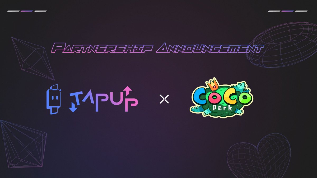 tapup_tg's tweet photo. 🥳We're excited to partner with @cocopark_io 🎉

Complete #CoCoPark's task
Earn 8K $TapUp coins in TapUp.👉https://t.co/Sm60x4S774🔥
Claim 0.1 $TON in CoCoPark.👉 https://t.co/oLAgrrekIj

⭐️You can receive $TON after completing the task of joining Coco Park's Telegram channel.

📌Upon completing the task and claim, 0.1 $TON will be directly transferred to your Coco Park account.

🌟Want to earn free $TON? Complete social quest.
⚡️Plus, Lucky Wheel is on its way. Don't miss your daily chance to win more $TON🌈

#TapUp #Gaming #airdrop #Web3Games